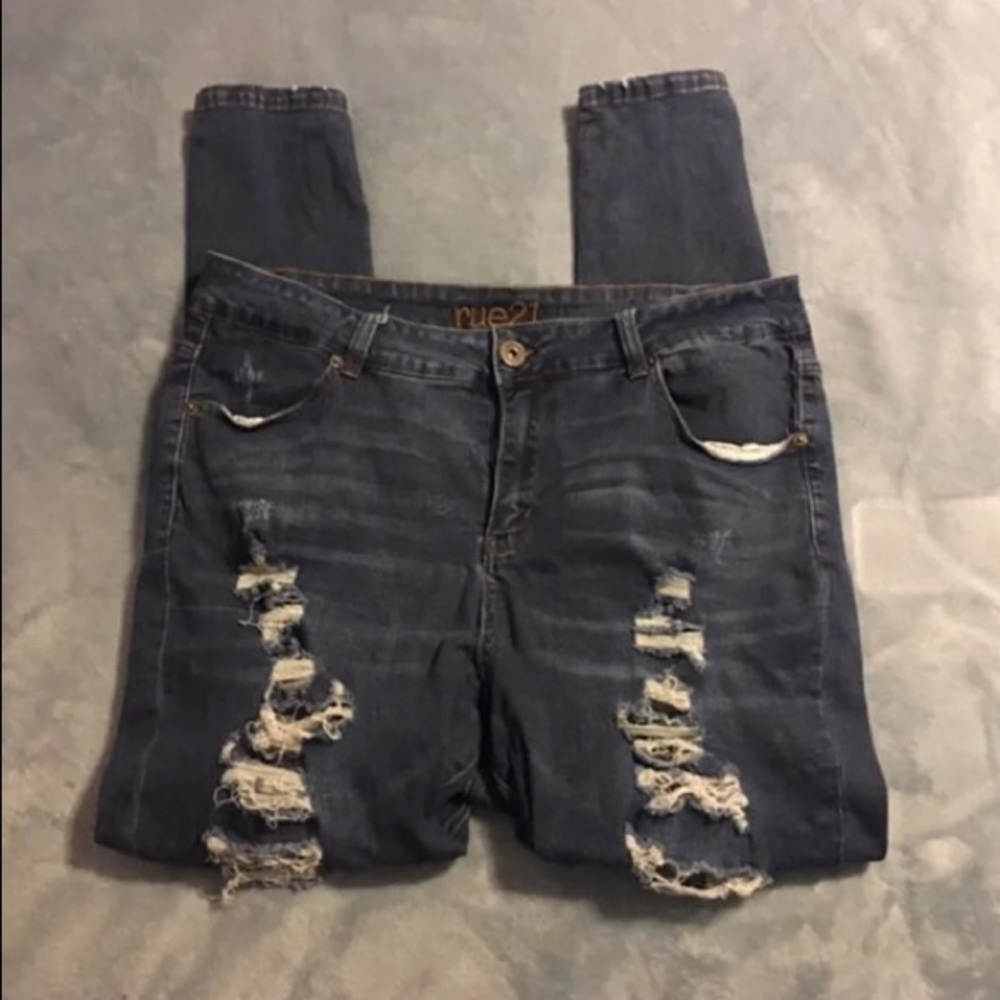 Dark Blue Jeggings
